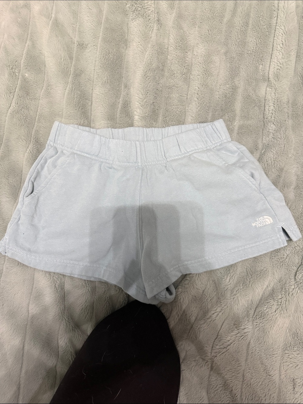 The North Face Women's Pale Blue Athletic Shorts